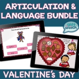 Valentine's Day Articulation & Language Bundle Boom Cards™