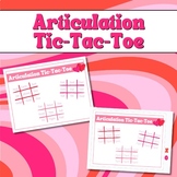 Valentine's Day Articulation TIC-TAC-TOE