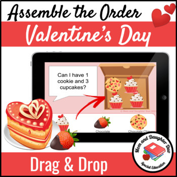 Preview of Valentine's Day Assemble the Order - Bakery Edition