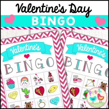 Valentine's Day BINGO by Pre-K Tweets | TPT