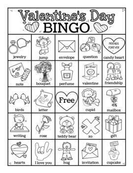 Valentine's Day BINGO by Night Owl | Teachers Pay Teachers