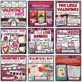 Valentine's Day BUNDLE  |  Math Literacy Centers, Bags, Ha