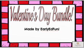 Preview of Valentine's Day BUNDLE! Math and Literacy