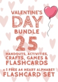 Valentine's Day BUNDLE with 25 FUN ACTIVITIES!