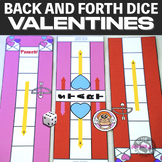 Valentine's Day Back and Forth Dice Game  (2 pages) Cupid Race