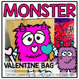 Valentine's Day Bag Craft Love Monster