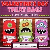 Valentine's Day Bag Craft  |  Love Monster Treat Bags