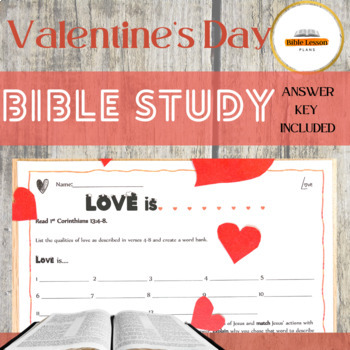 Preview of Valentine's Day Bible Study