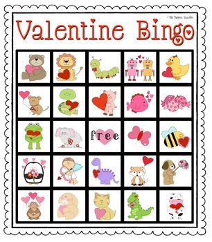 Valentine's Day Bingo by Kids and Coffee | Teachers Pay Teachers