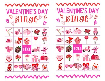 Valentine's Day Bingo By Ashley Mclaughlin 