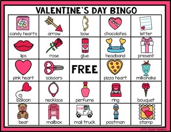 Valentines Day Bingo Riddle Activity by JD's Rockin' Readers | TPT