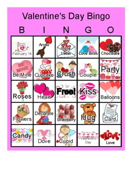 Valentine's Day Bingo by Breezy Teaching | Teachers Pay Teachers