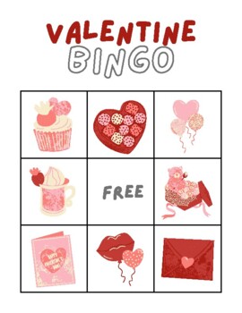 Valentine's Day Bingo by Megan Haywood | Teachers Pay Teachers