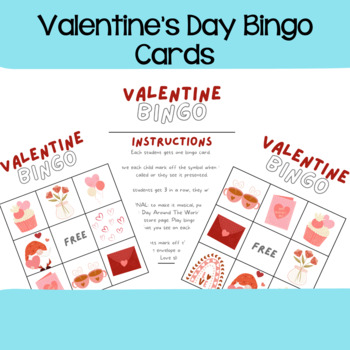 Valentine's Day Bingo by Melodies and Masterpieces | TPT