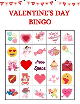 Valentine's Day Bingo by Life is Teachy | TPT