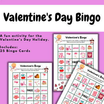 Valentine's Day Bingo by Bright Ideas Boutique | TPT