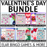 Valentine's Day Bingo ELA Games and Activities Bundle