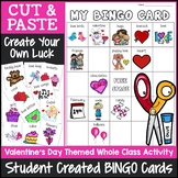 Valentine's Day Bingo Game {Cut & Paste Printable Valentin