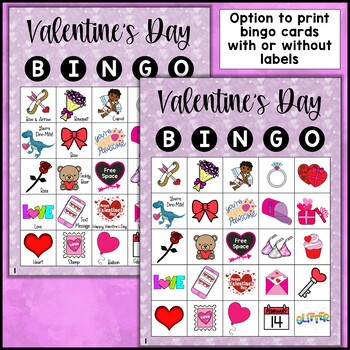 Valentine's Day Bingo Game for Listening and Inferencing | February ...