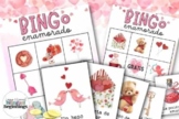 Valentine's Day Bingo Game in Spanish