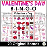 Valentine's Day Bingo | Valentine's Day Activities | Valen