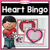 Valentine's Day Bingo | Valentine's Day Party Game | Numbe