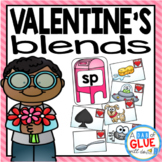 2 Letter Blends Valentine's Day Matching Activity | Valent