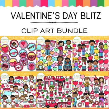 Preview of Valentine's Day Blitz Clip Art Bundle