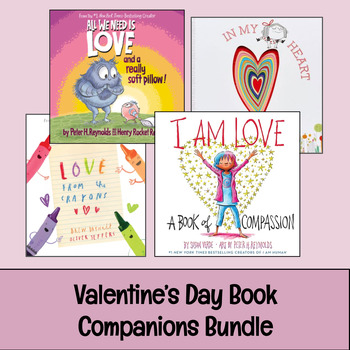 Preview of Valentine's Day Book Companions Bundle