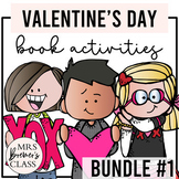 Valentine's Day Book Study Bundle | Book Studies and Craftivities