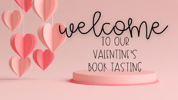 Preview of Valentine's Day Book Tasting Wallpaper