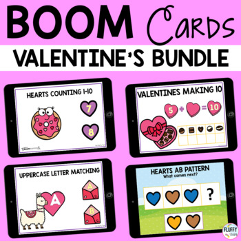 Preview of Valentine's Day Boom Cards MEGA BUNDLE