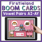 Valentine's Day Boom Cards Vowel Pairs AI And AY Vowel Teams