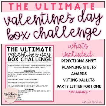 Preview of Valentine's Day Box Challenge
