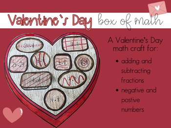 Preview of Valentine's Day Box of Math