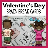 Valentine's Day Brain Break Cards