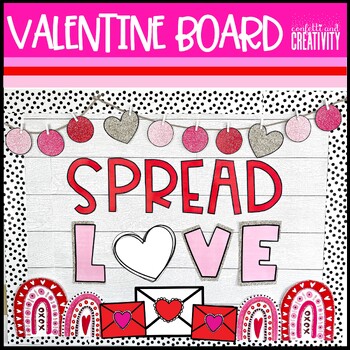 Preview of Valentine's Day Bulletin Board | February Bulletin Board