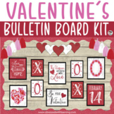 Valentine's Day Bulletin Board, Door Décor, & Bitmoji Virt