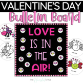 Valentine's Day Bulletin Board | EDITABLE Love Bug Cut-Out