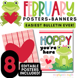 Valentine's Day Bulletin Board | Editable | Bulletin Board