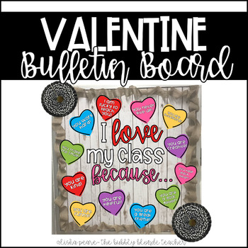 Preview of Valentine's Day Bulletin Board | February | Free