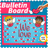 Valentine's Day Bulletin Board Idea and Valentines Door De