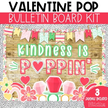 Preview of Valentine's Day Bulletin Board Decor February Kindness Bulletin Board Ideas