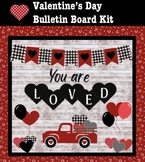 Valentine’s Day Bulletin Board Kit - You Are Loved classroom door