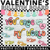 Retro Bulletin Board Set with Editable Nametags for Valent