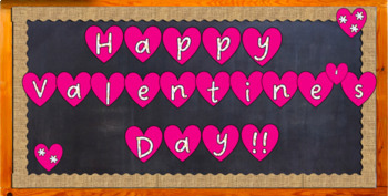 Preview of Valentine's Day Bulletin Board / Valentine's Day Display Board