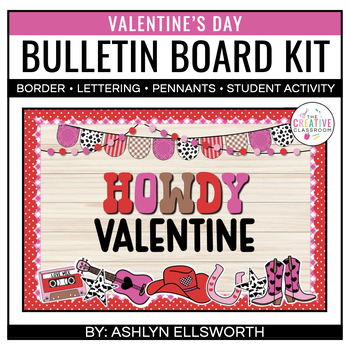 Preview of Valentine's Day Bulletin Board and Writing Activity