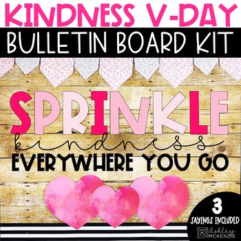 Preview of Valentine's Day Bulletin Board or Door Decor - Kindness Theme