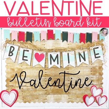 Preview of Valentine's Day Bulletin Board or Door Kit