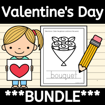 Preview of Valentines Day Bundle for Speech Therapy, Special Education, ABA, Boom Cards